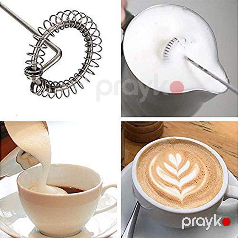 Mikser Latte Qəhvə Köpürtücü İsti Süd Yumurta Çırpıcı Əl Blenderi Standlı Qəhvə Köpürtücü — Ev texnikası, Bakı (6)
