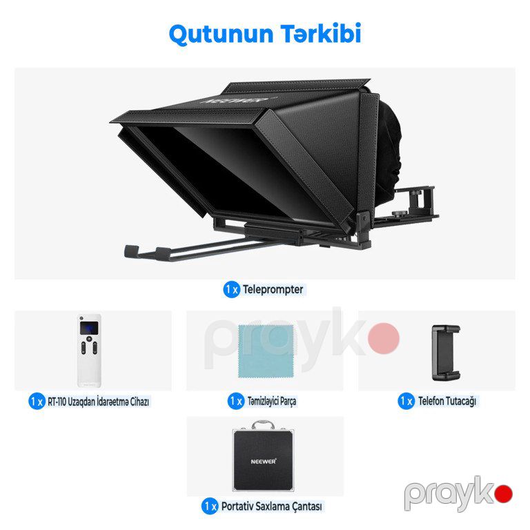 Neewer X12 Teleprompter — Foto və video texnikası, Bakı (9)