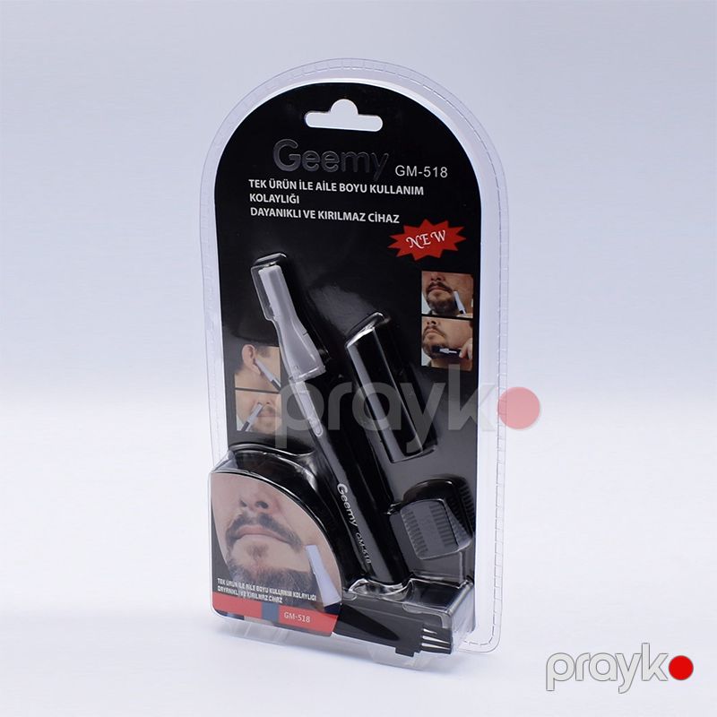 Trimmer Geemy GM-518 Kişilər Üçün Pro Gemei Üzqirxan Bığ Saqqal Düzəldici Mini Üzqirxan Yüksək Keyfiyyətli Trimmer — Usturalar, trimmerler və epilyatorlar, Bakı (6)
