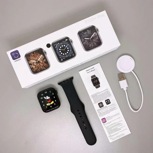 HiWatch T500+ smart saatı - saat funksiyası + fitnes treker — Elektronika, Bakı (3)