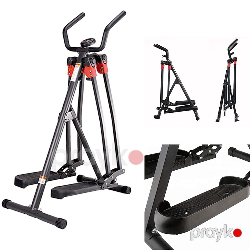 Çox Funksiyalı Elliptik Trenajor Walker JS-028 Qatlanan Kardio Məşq Aləti Ev Üçün Ayaq Avadanlığı 100Kq — İdman, hobi, istirahət, Bakı (2)