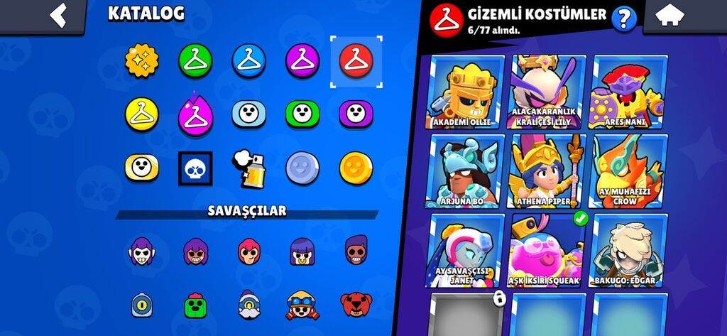Brawl Stars hesabı – geniş kostyum kataloqu və yüksək trofeylər — Şəxsi əşyalar, Novxanı (5)