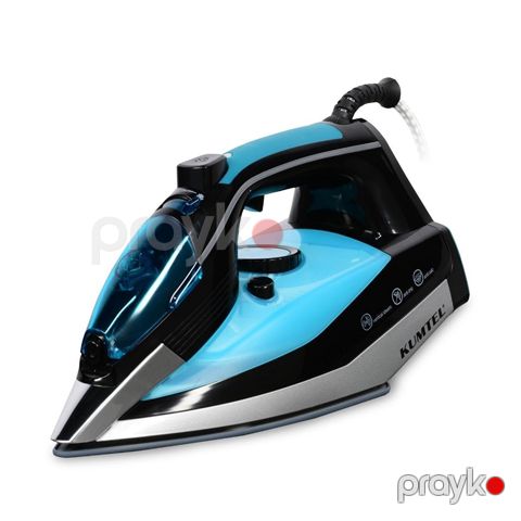 Kumtel HMU-02 Keramika Altlıqlı Buxarlı Ütü 2500 W — Bakı