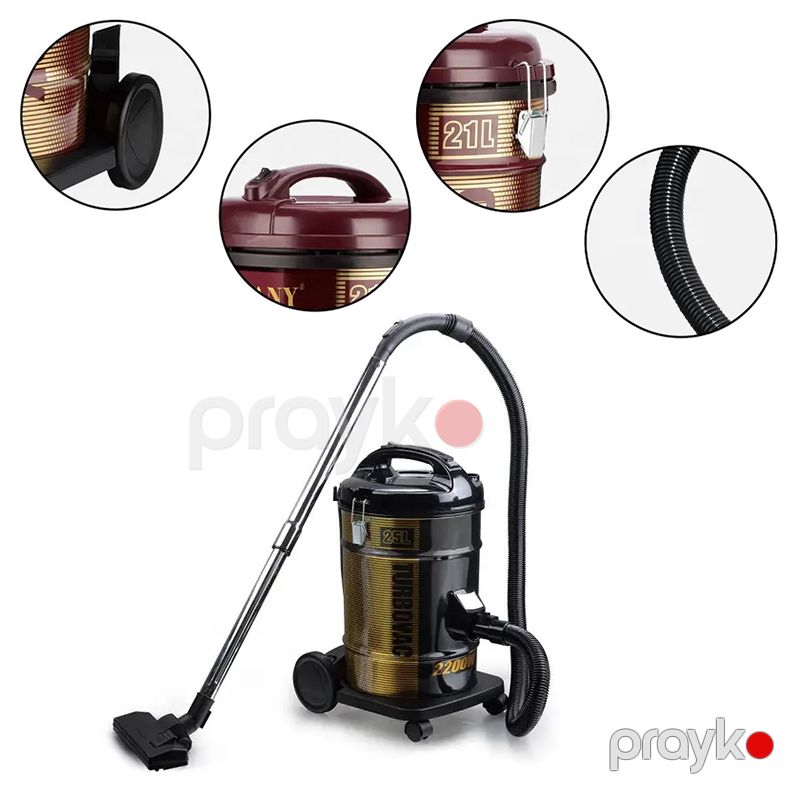 Güclü Sokany Barabanlı Tozsoran 1600w 21l sk-3571 Quru Təmizləmə üçün Peşəkar Tozsoran Qırmızı Döşəmə Tozsoranı — Tozsoran, Bakı (3)