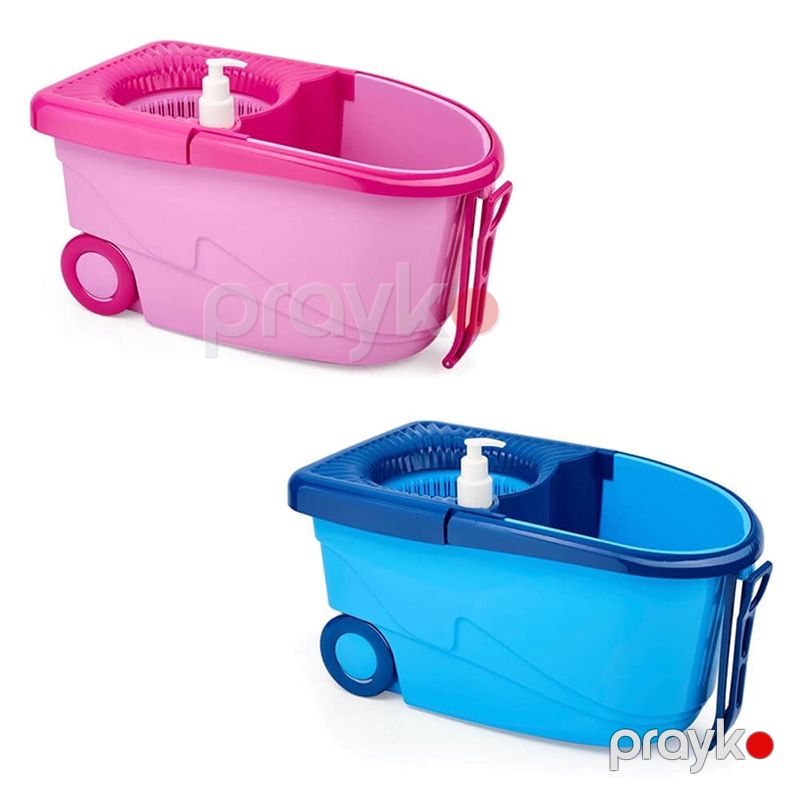 Flora F369 Trendy Təkərəkli Temizlik Seti Döşəmə təmizləyici mop dəsti — Mallar, Bakı (5)