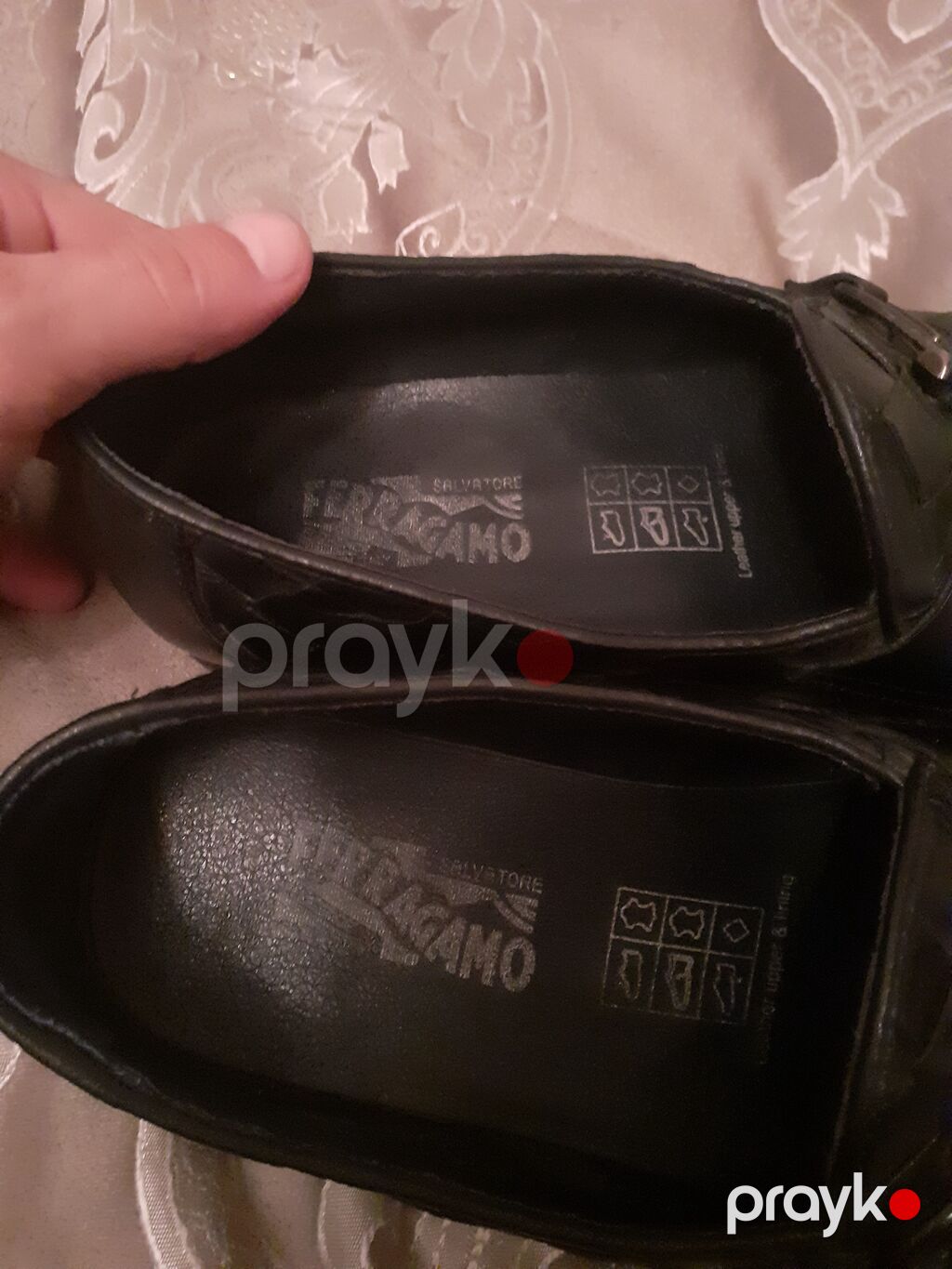 Gencede satilir deri Salvatore Ferragamo brendi toydan toya — Ayakkabılar, Gəncə (3)