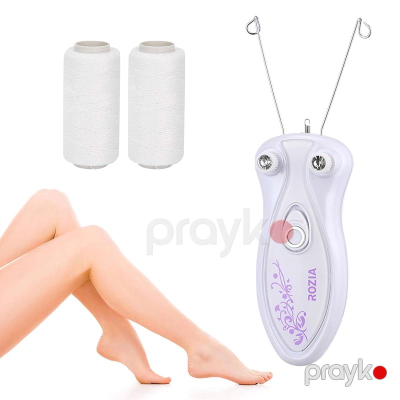 Rozia Profesyonel İpli Epilyator HP 2999 Bütün Bədən Üçün Uyğun Epilyator Cihazı İpli Tük Temizleme Seti — Usturalar, trimmerler və epilyatorlar, Bakı (3)