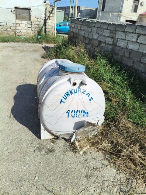 Türkuaz S markalı plastik su çəni – 1000 litr - Həcm: 1000 litr — Digah