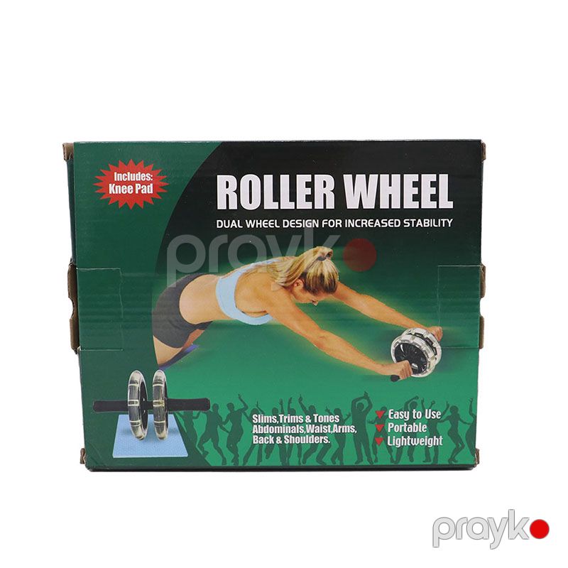 Wheel Press Səssiz İki Təkərli Abdominal Press Çarxı Qarın Əzələ Məşq Aləti — İdman, hobi, istirahət, Bakı (6)
