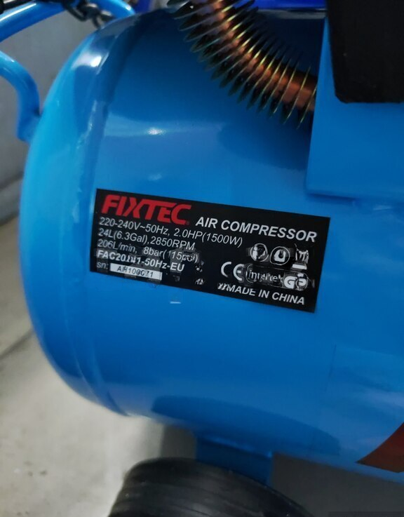 Kompressor 25 litr mis sarğılı — Mallar, Bakı (2)