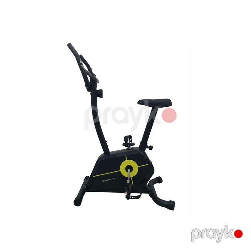 YK-10S15B Fitness Maqnetik İdman Velosipedi LED Ekranlı Qara 100kq Powerland Şaquli İdman Velosipedi — Fitness və simulyatorlar, Bakı (2)