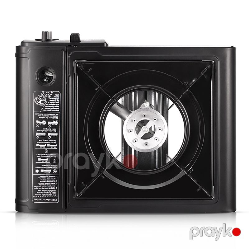 RAF R.8111 Qara 1 Ocaqlı Portativ Qaz Sobası Mini Düşərgə Sobası Bişirmə Qaz Sobası Daşıma Çantası ilə Pltesi — Ev texnikası, Bakı (5)