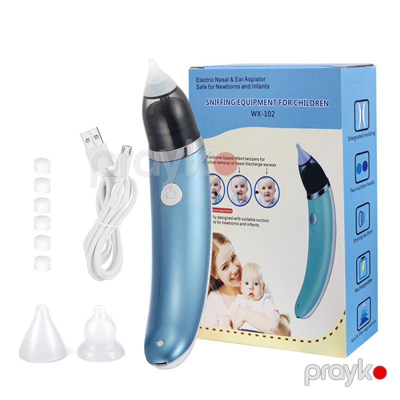 Burun Təmizləyicisi Körpələr üçün Elektrikli Professional Vakuum Burun Təmizləyici Körpə Uşaqlar üçün Nasal Aspirator — Mallar, Bakı (2)