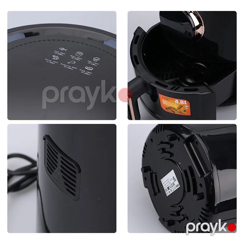 Çoxfunksiyalı RAF Böyük Tutumlu Fritöz 5.5 L Slinder Formalı Elektrikli Firi Qızartma Maşını 1350W R.5271 — Digər mətbəx texnikası, Bakı (5)