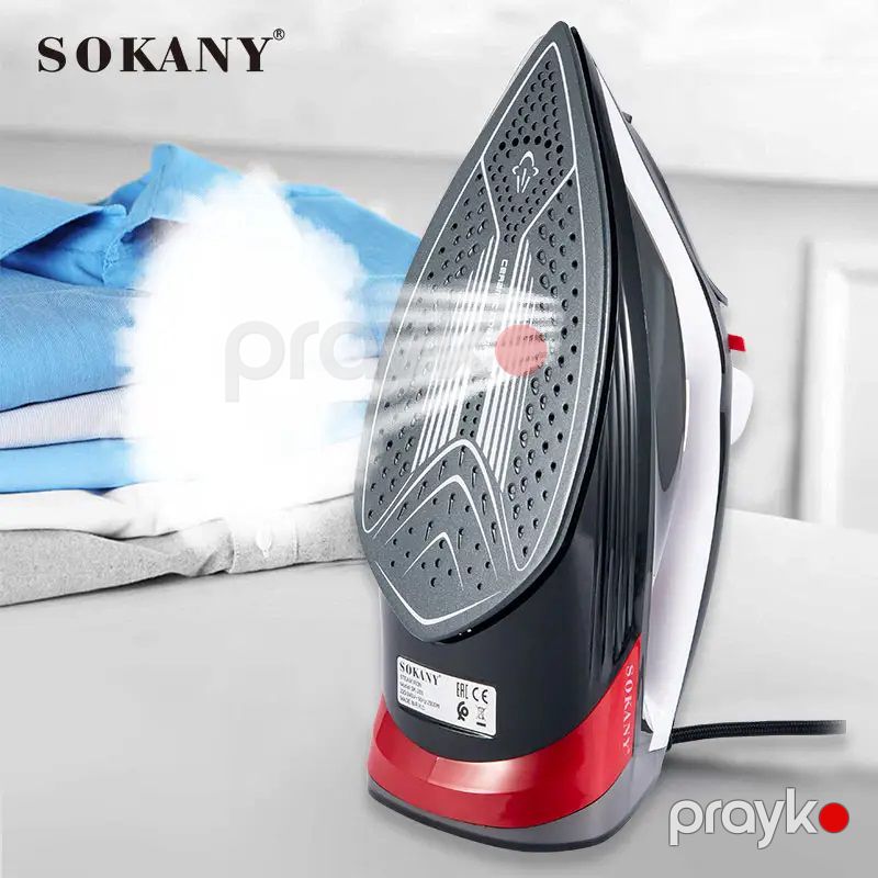 Yüksək Keyfiyyətli Sokany Buxarlı Ütü Sk-285 Anti-Calc Özünü Təmizləmə Sistemi Professional Buxarlı Ütü 350 Ml — Ev texnikası, Bakı (5)