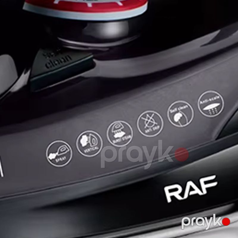 RAF R.1248R - Ütü, 2600W Güc, Buxarlı Ütü, Keramik Altlıqlı Ütü — Ev texnikası, Bakı (4)