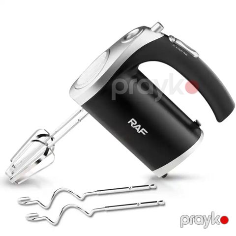 Raf R6663 Əl Mikseri 5 Sürət Parametrli 800W Gücündə Paslanmaz Polad Mikser RAF R.6663B — Bakı