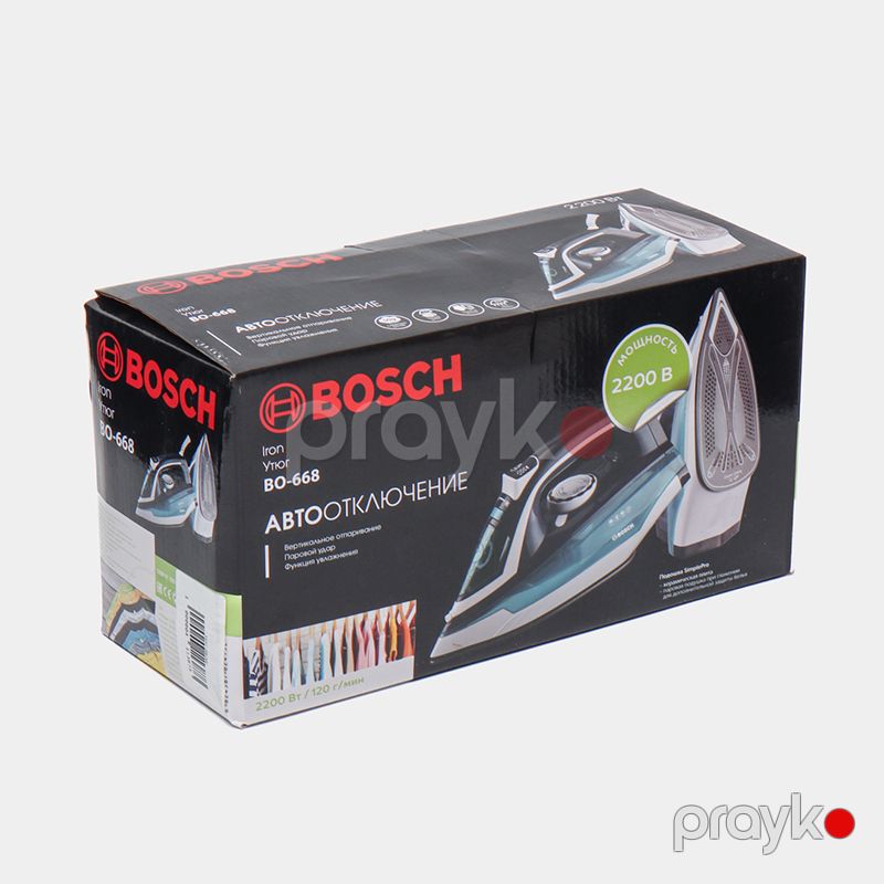 Bosch Professional Buxarlı Ütü BO-688 Yüksək Keyfiyyətli Bosc Ütü 2200W Gücə Mexsus Buxarlı Ütü — Ev texnikası, Bakı (6)