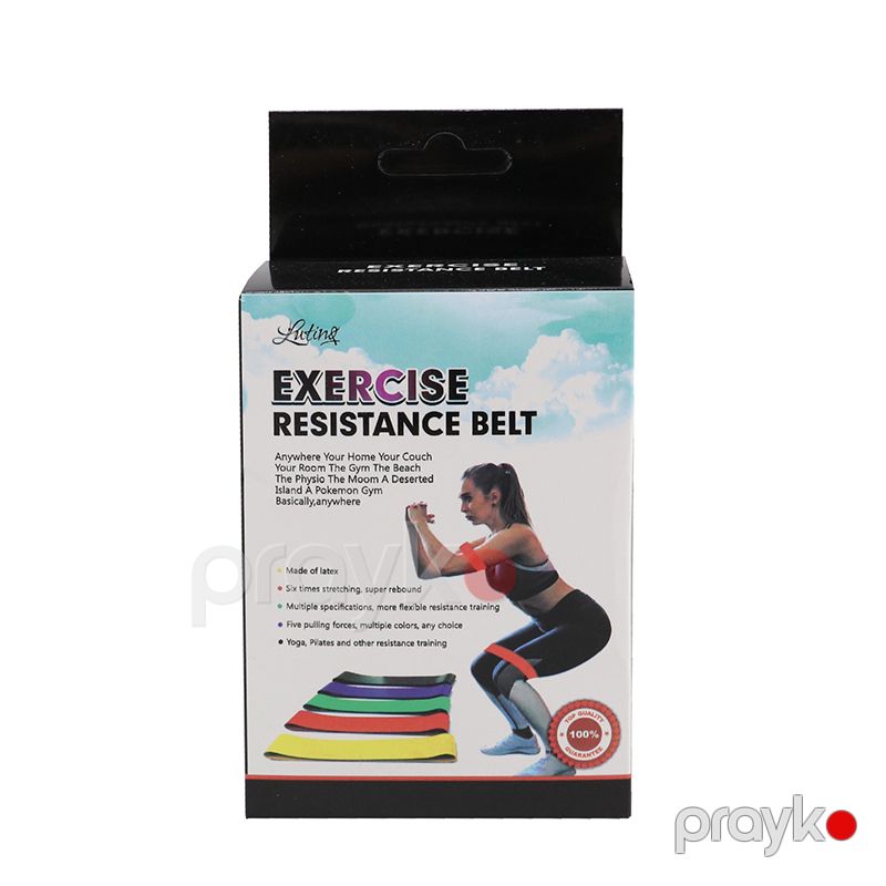 5li Ayaq Üçün Yoga Pilates Fitnes Bant Fitnes, Pilates və Yoqa üçün Rezin Bantlar 5 Ədəd Dəst — İdman, hobi, istirahət, Bakı (8)