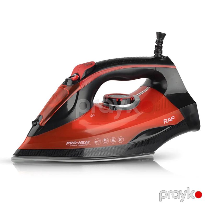 Yüksək Keyfiyyətli Özünütəmizləmə Özəlliyi İlə Elektrikli RAF Buxarlı Ütü 10pcs 2400W Gücündə Peşəkar Buxar Ütüsü — Ev texnikası, Bakı (2)