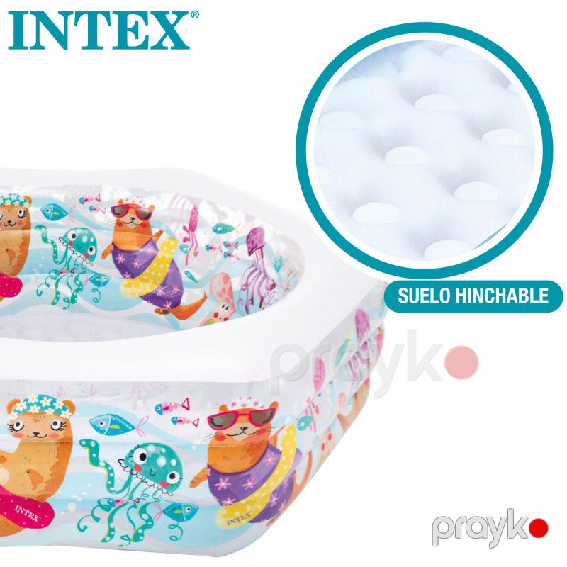 Wet Set Collectıon Uşaqlar üçün Şişmə Hovuz Akvarium Intex 1.91m x 1.78m x 61 sm — İdman, hobi, istirahət, Bakı (5)