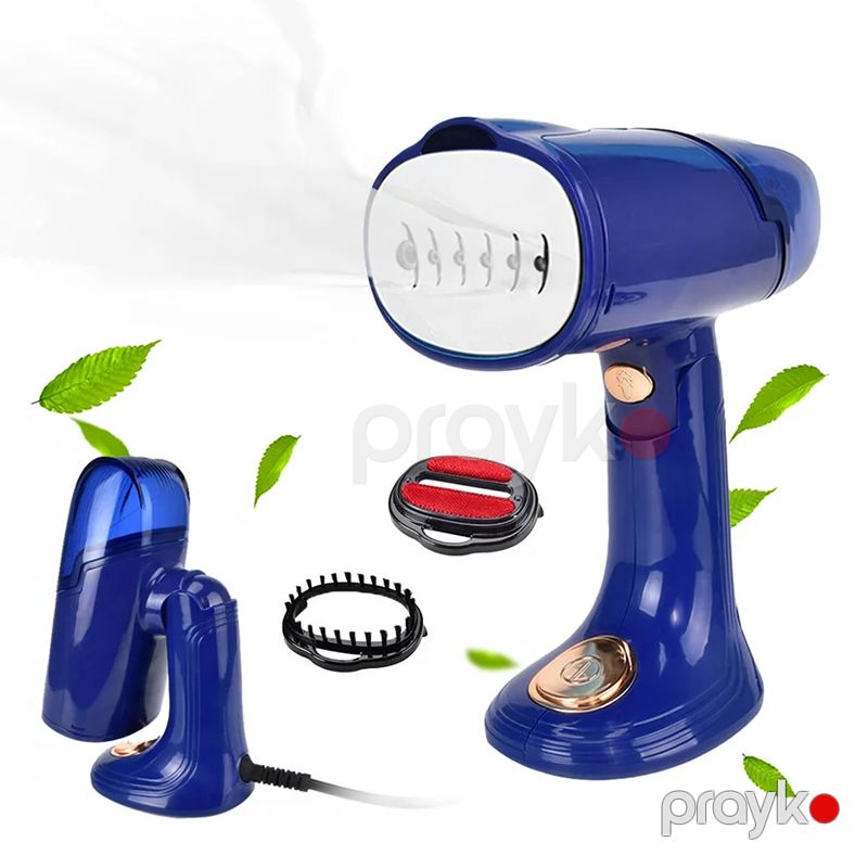 Qatlana Bilən RAF R-1160 Buxar Ütüsü 1500 W Gücündə Şaquli Mavi Rengli Buxarlı Ütü Parçaya Nüfuz Edən Effektiv Buxar Ütüsü — Ev texnikası, Bakı (5)