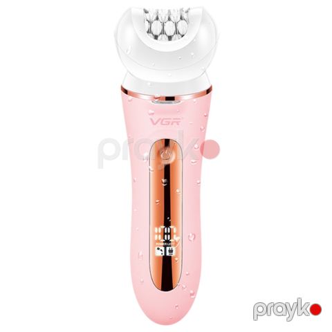 VGR V-751 - Epilyator, Quru və Nəm Epilyasiya, Dəyişdirilə Bilən 5 Başlıq, İki Sürət Rejimi — Bakı