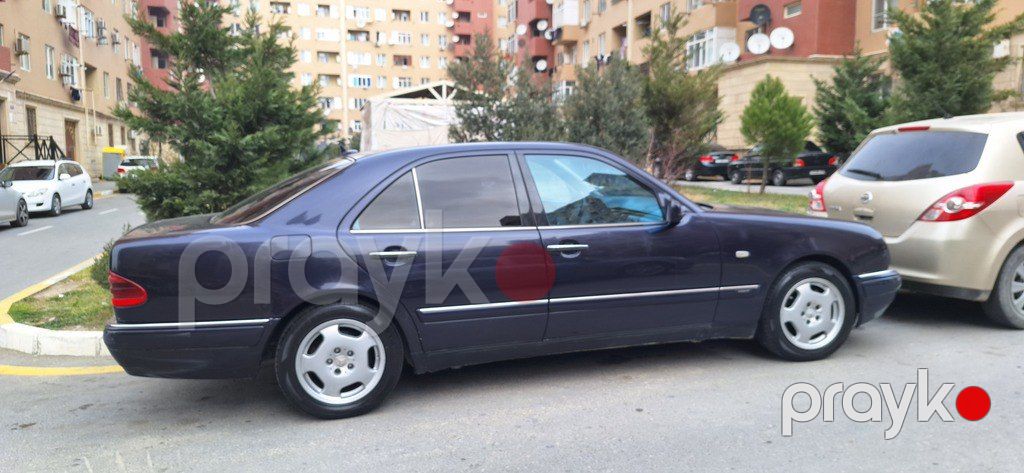 Mercedes E 220, 2.2 L, 1999 il, 490 000 km — Avtomobillər, Bakı (3)