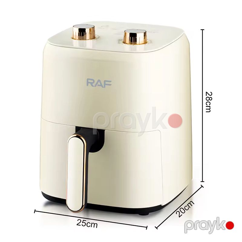 RAF R.5237 Airfryer Elektrikli Qızardıcı Hava Fritöz Tutumu 4,8L — Digər mətbəx texnikası, Bakı (3)