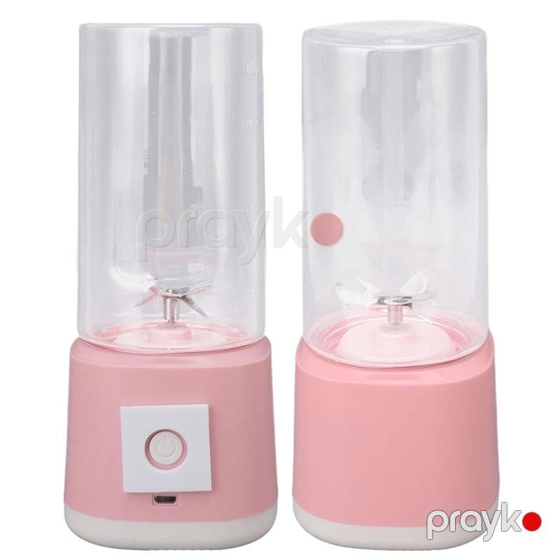 Portativ Mini Kokteyl Blenderi USB Elektrikli Simsiz Meyvə Qarışdırıcısı 300ml Smoothies Shakes Üçün Şirə Blenderi — Blenderlər, xırdalayanlar və mikserlər, Bakı (4)