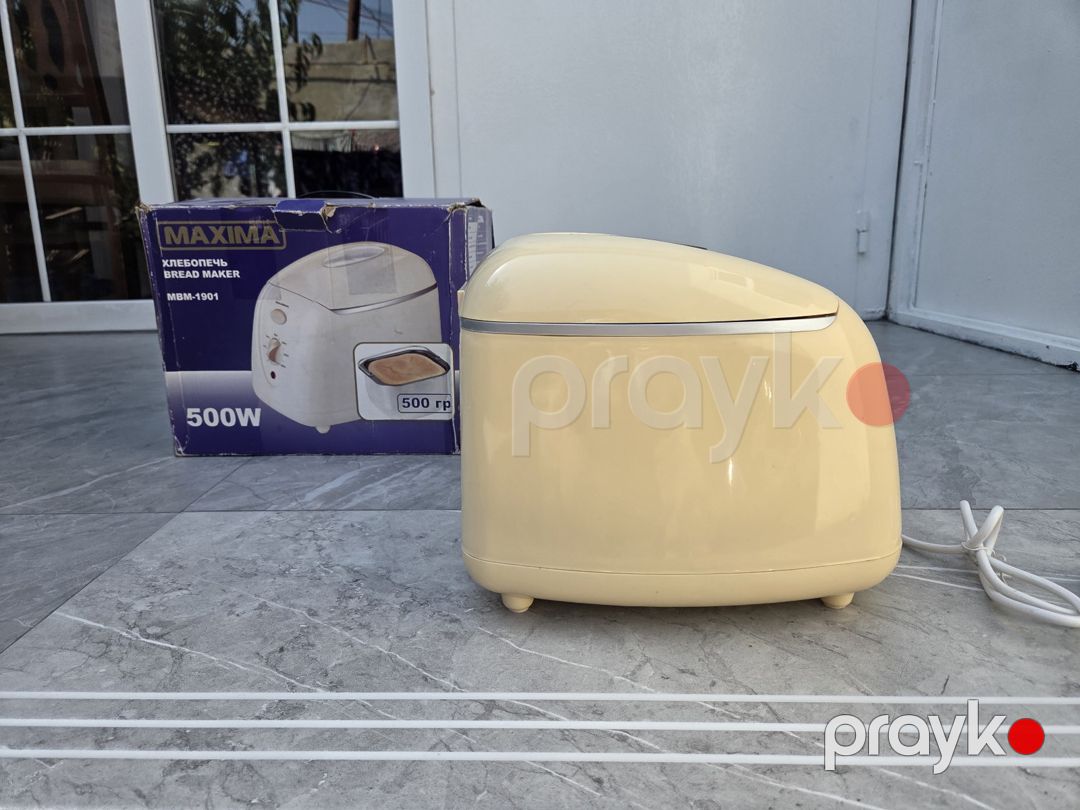 Çörəkbişirən aparat Maxima MBM-1901 (500W) — Ev texnikası, Xırdalan (2)