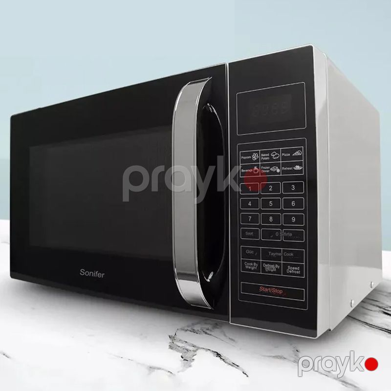 Sonifer SF-4023 Elektrikli Mikrodalğalı Soba Yüksək Keyfiyyətli Soba 800W Gücündə Tutum 23 L — Mikrodalğalı sobalar, Bakı (3)