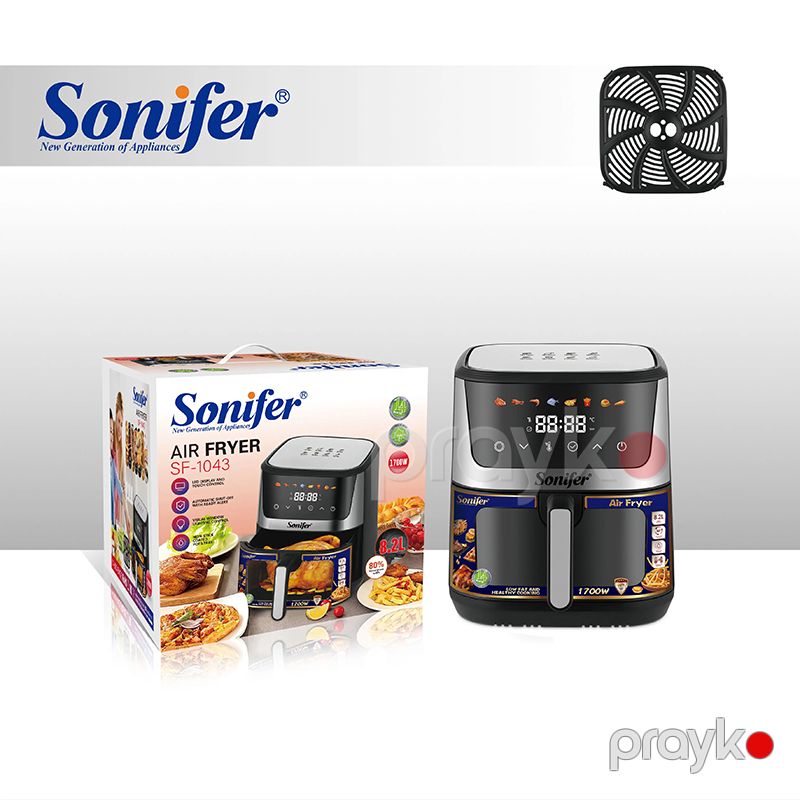 Sonifer SF-1043 Çoxfunksiyalı Elektrikli Qızardıcı Böyük Tutumlu Elektrikli Qızardıcı 8.2L Airfryer — Digər mətbəx texnikası, Bakı (3)