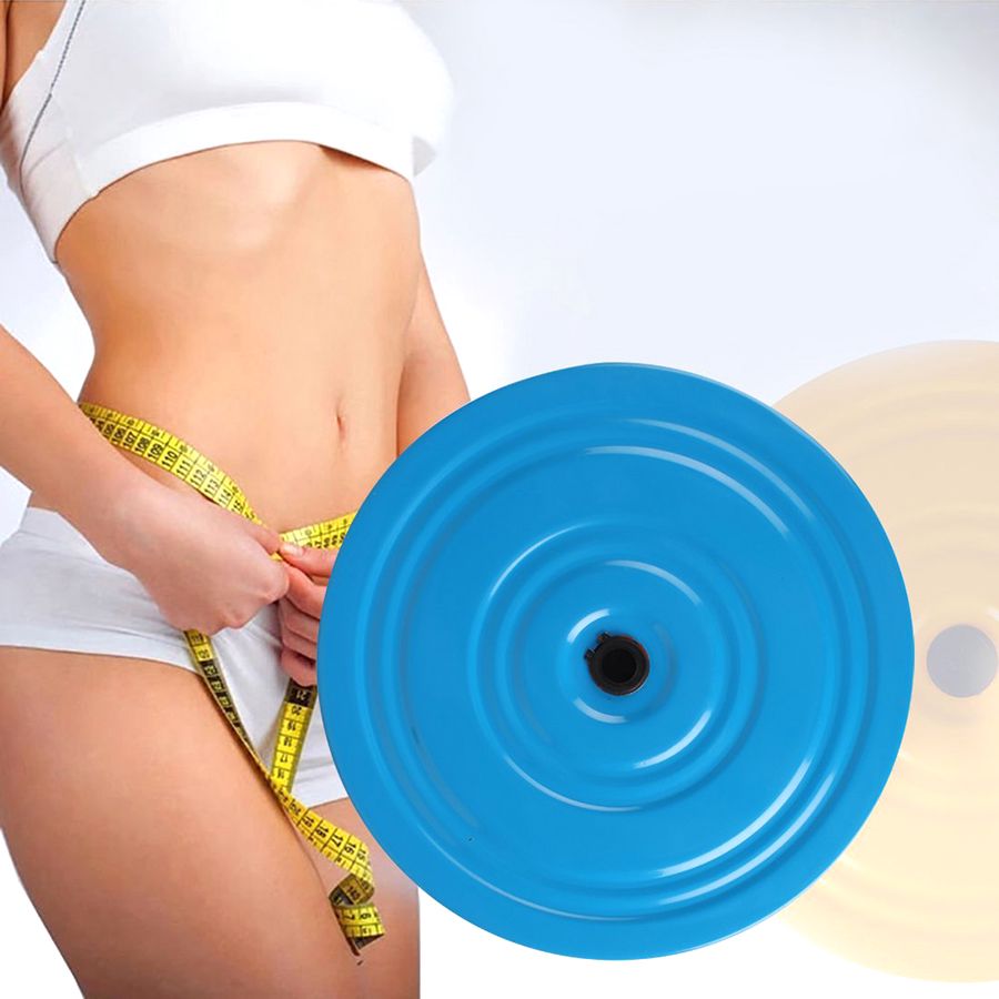 Bel İncəldici Disk Waist Twisting Multi-functional Metal Yoga Disk Mavi Rəngli Metal — Fitness və yoqa, Bakı (3)