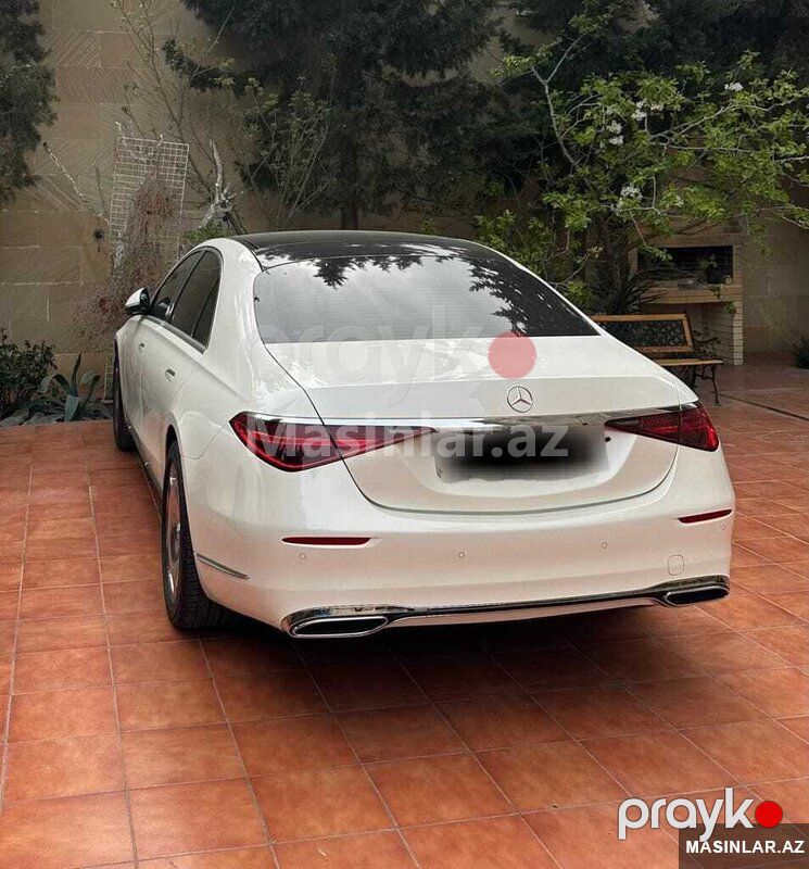 Mercedes s class, 2023 il — Minik avtomobili icarəsi, Bakı (8)