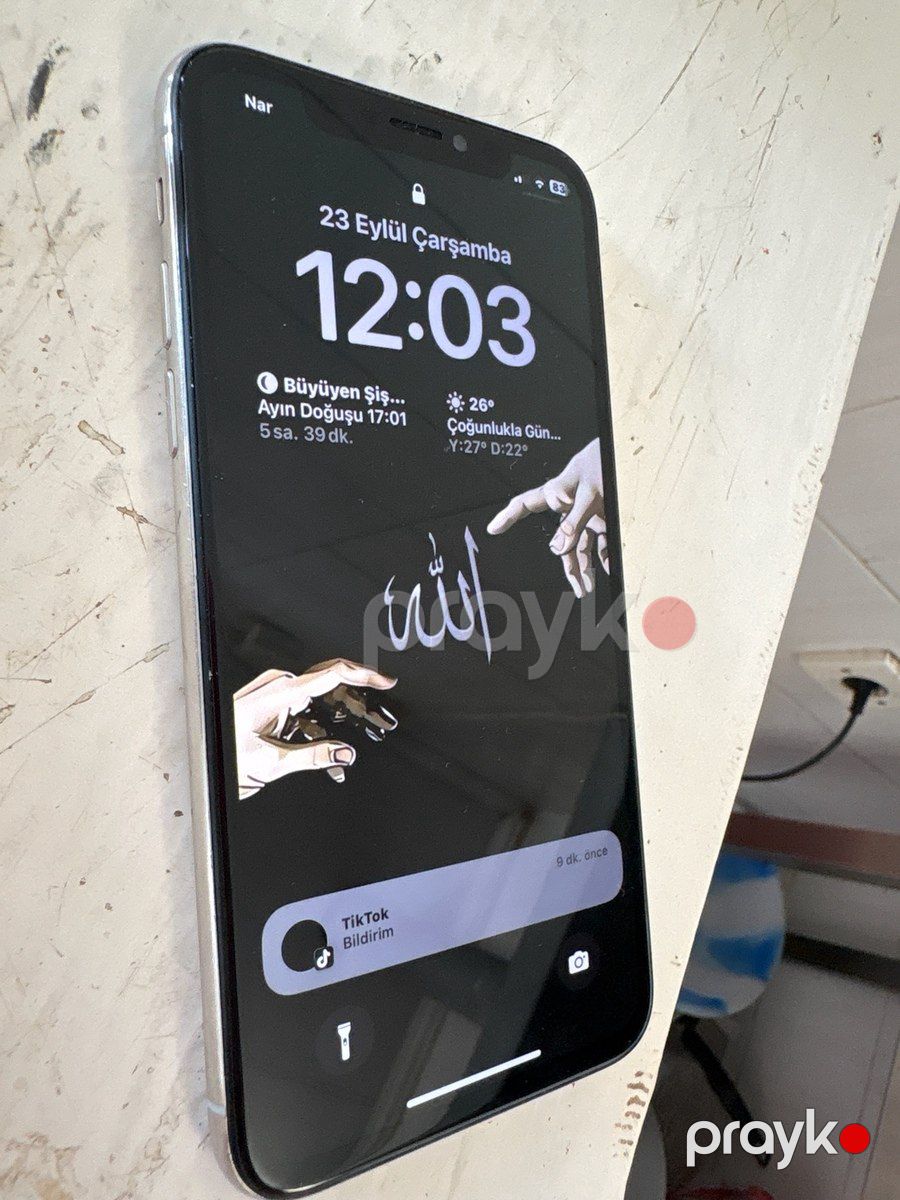 Apple iPhone X Silver 256GB/3GB — Smartfonlar, Bakı (2)