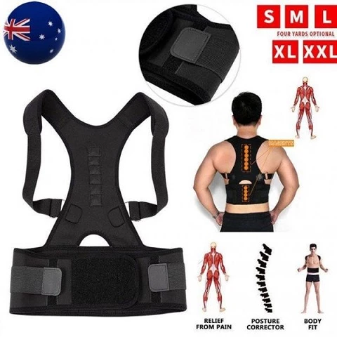 Qamətin maqnit koreksiyası üçün nəzərdə tutulan - Power Magnetic Posture Support Premium — Mallar, Bakı (3)