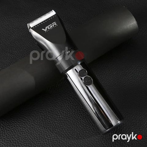 Yüksəsk Keyfiyyətli VGR V-049 Trimmer, LED Ekrana Sahib Kişi Üçün Saç Kəsmə Maşını Aşağı Səs Gücü Və Seramik Bıçaq — Bakı