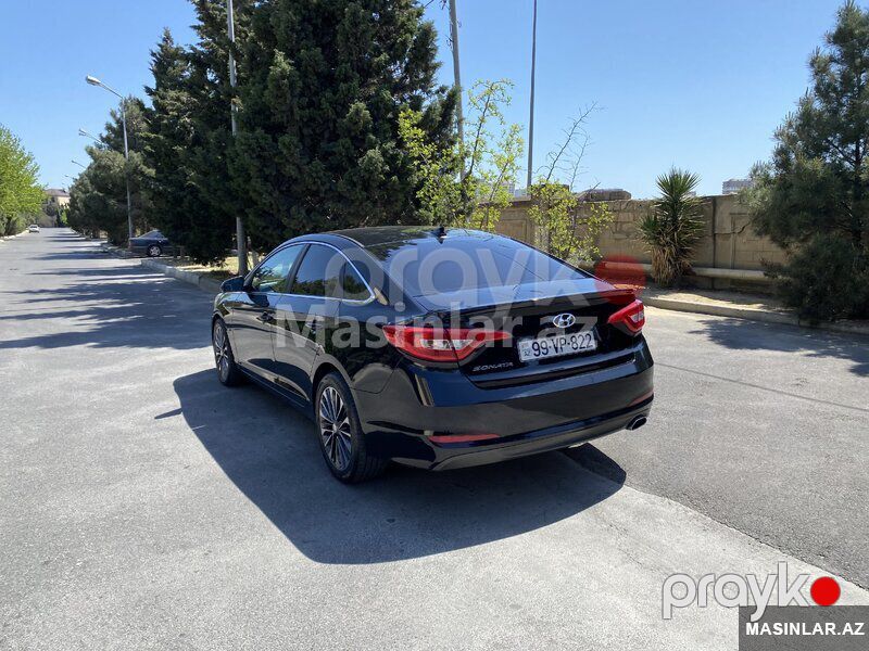 Hyundai Sonata, 2017 il — Minik avtomobili icarəsi, Bakı (2)