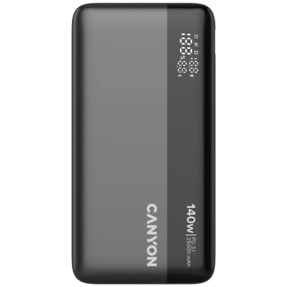Power Bank Canyon OnPower 240 140W 25000 mAh CNS-CPB240 Dark Grey — Powerbank-lər, Bakı