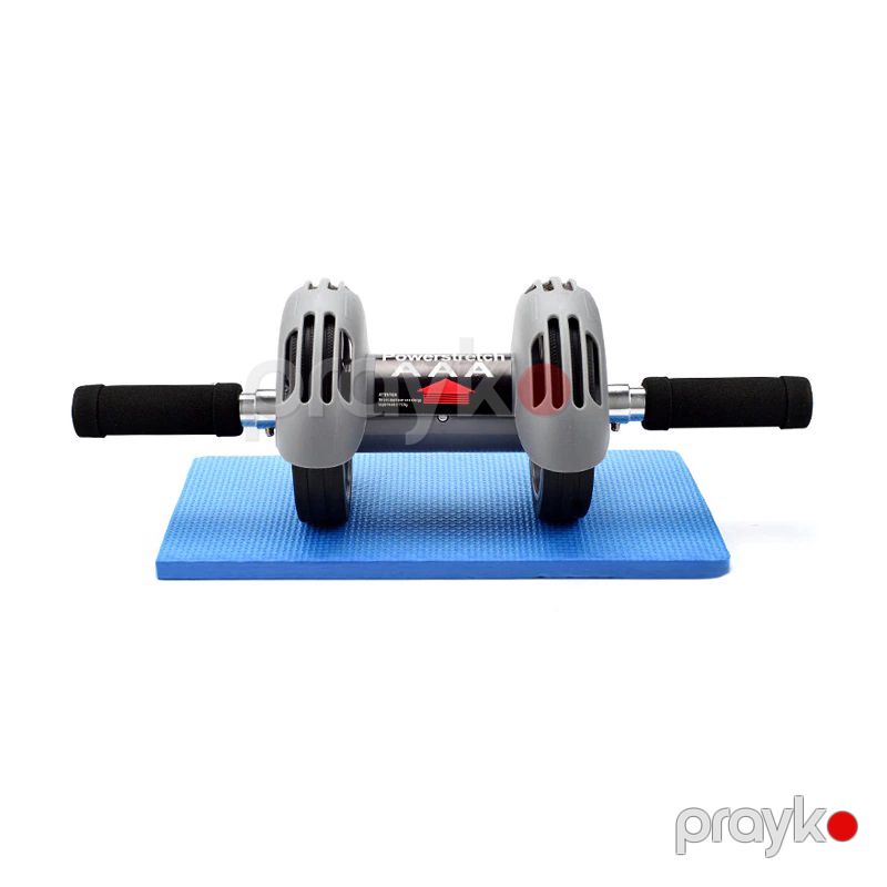 Press Çarxı Avtomatik Ribound Abdominal Power Stretch Roller Cüt Təkərli — Fitness və simulyatorlar, Bakı (2)