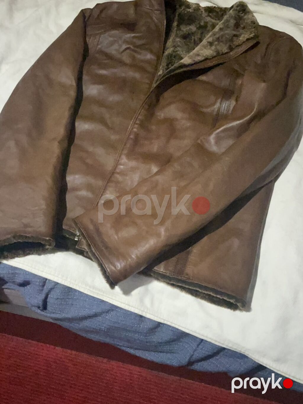 Kurtka, Dəri, Payız, 2XL — Kurtkalar, Bakı (3)