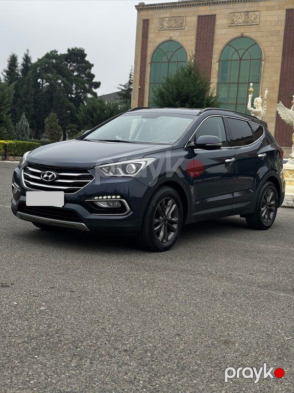 Hyundai Santa Fe, 2.0 L, 2017 il, 205 000 km — Avtomobillər, Ağcabədi (4)