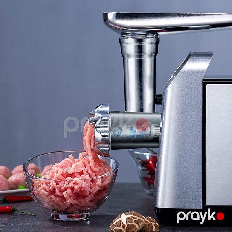 Prestige Elektrikli Ətçəkən 3400 W Daşınması Asan Alüminum Ətmaşını Paslanmayan Polad Kolbasa Doldurma Maşını — Digər mətbəx texnikası, Bakı (6)