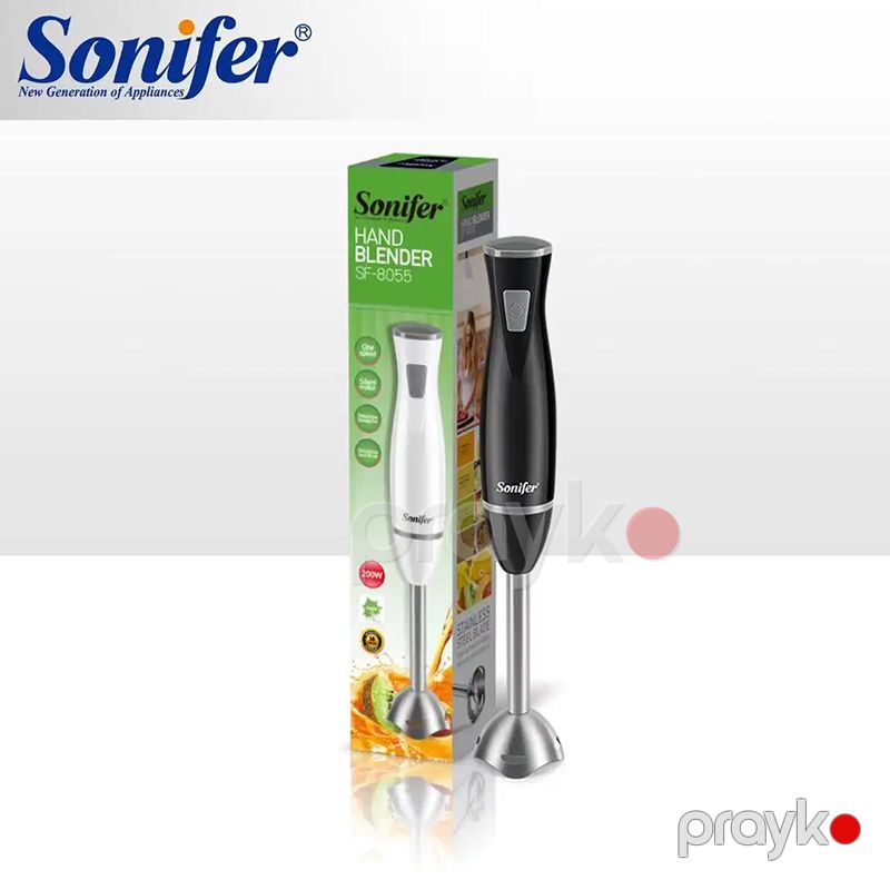 Sonifer SF-8055 Çoxfunksiyalı Əl Blenderi Paslanmaz Polad Əl Blenderi — Blenderlər, xırdalayanlar və mikserlər, Bakı (6)