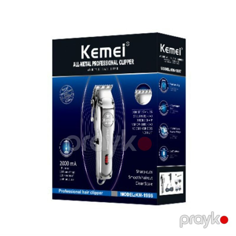Kemei KM-1996 - Trimmer, Saç kəsimi üçün cihaz — Usturalar, trimmerler və epilyatorlar, Bakı (6)