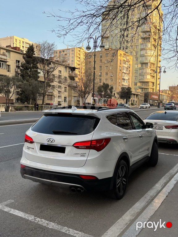 Hyundai Santa Fe, 2.0 L, 2014 il, 160 000 km — Avtomobillər, Bakı (6)