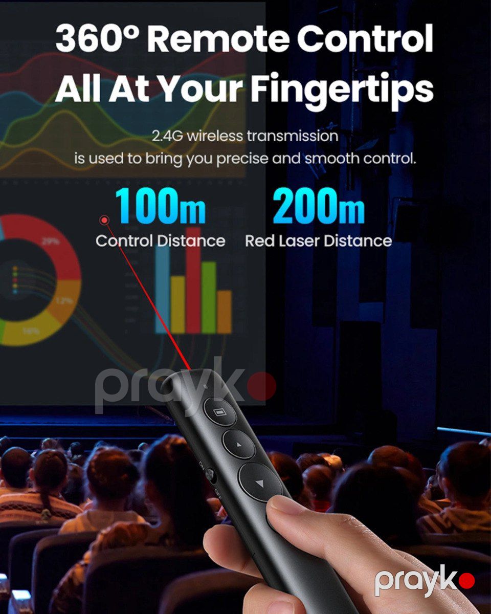 Prezentasiya üçün pult "Ugreen Wireless Presenter LP479" — Periferik cihazlar, Bakı (2)