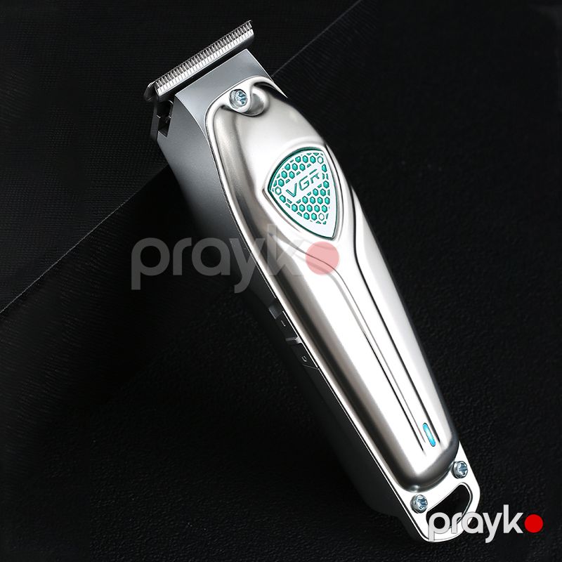 VGR Elektrikli Saç Qayçısı USB Təkrar Doldurula Bilən Elektrikli Trimmer 0 Kəsici Başlıq Bərbər Saç Kəsmə Makası — Usturalar, trimmerler və epilyatorlar, Bakı (7)