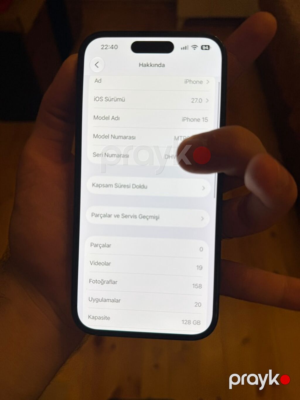 IPhone 15, 128 GB, Qara, Face ID — Apple iPhone, Bakı (10)